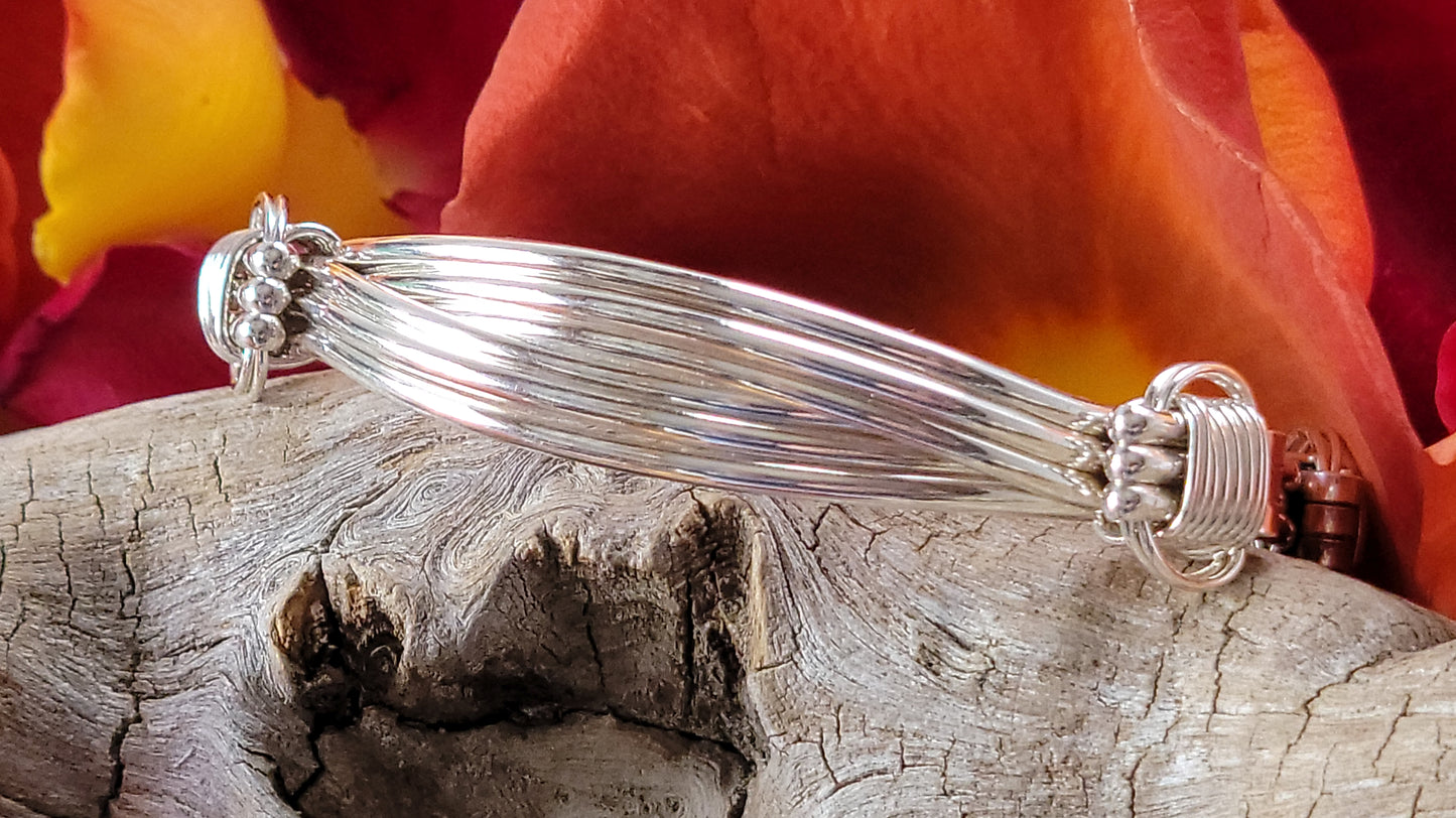 3 Strand Elephant Hair Bangle