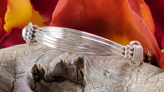 3 Strand Elephant Hair Bangle